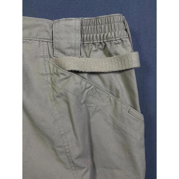 5.11 Tactical Pants Womens Size 12 Long Khaki Cotton Canvas Cargo 64358 Workwear - Picture 15 of 16